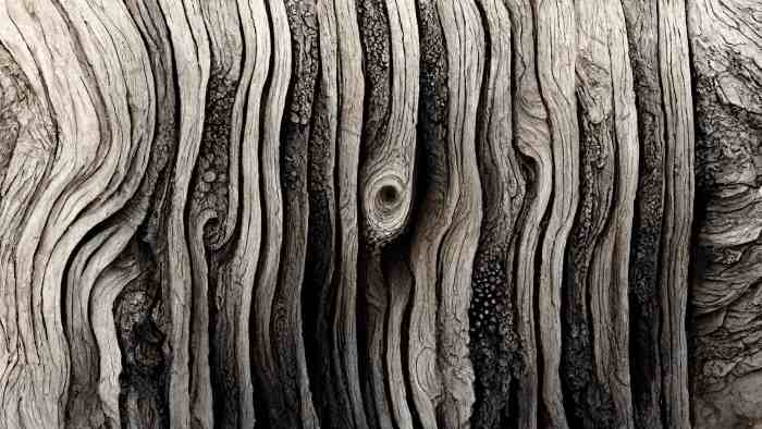 Interesting abstract possibilities can spark off our imagination when we zoom in close to the subject. Interesting abstract possibilities from this driftwood close-up.