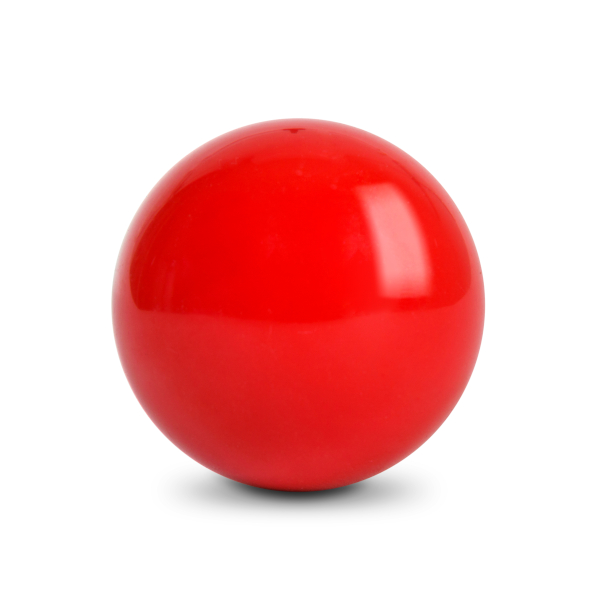 Add tone to a flat circle and ta-da! this is what you get! Red Sphere illustrating the Tone  element.
