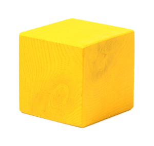Yellow cube